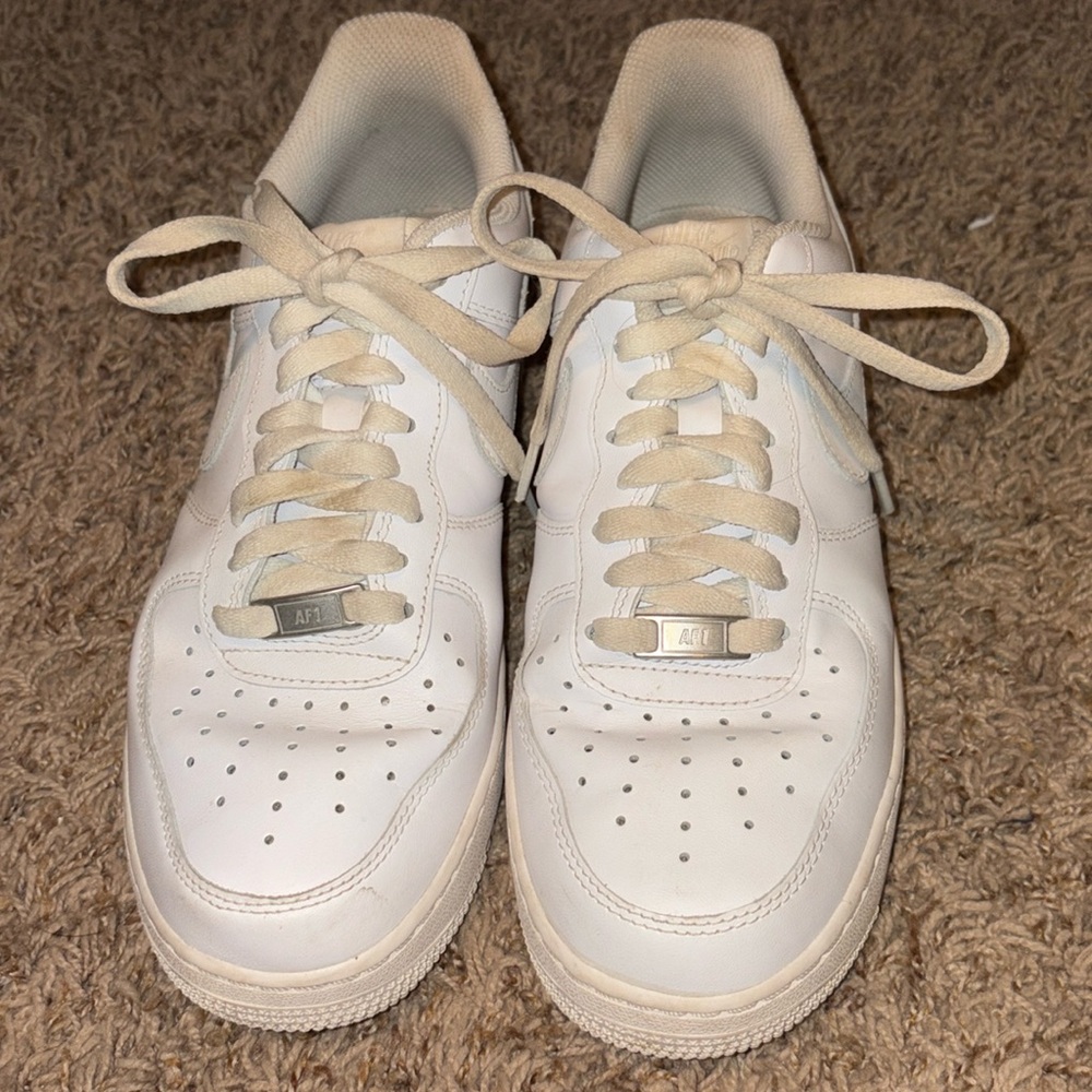 Nike Air Forces. Barely worn, lots of life left in them